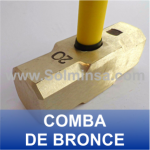 COMBA DE BRONCE ANTICHISPA WWW.SOLMINSA.COM TELEFONO 2522207