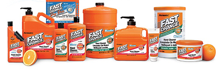 FAST ORANGE DISTRIBUIDOR LIMA PERU WWW.SOLMINSA.COM Permatex® Fast Cleaner Orange® Bellas Pómez Loción Para Las Manos 2