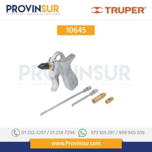 Pistola para sopletear con 5 boquillas 10645 Truper