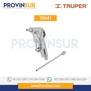 Pistola para sopletear con 2 boquillas 10647 Truper