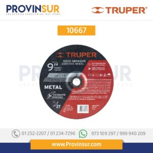 Disco para desbaste De Metal, Tipo 27, 9" 10667 Truper
