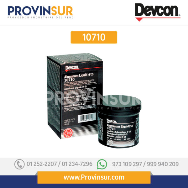 Devarcon DEVCON 10710 F-2 ALUMINIUM LIQUID - Corporación Solminsa SAC