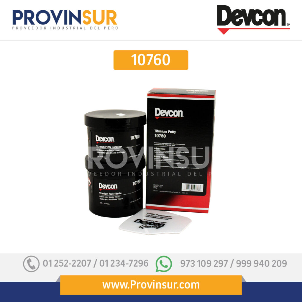 Devarcon DEVCON 10760 TITTANIUM PUTTY 1 LB - Corporación Solminsa SAC