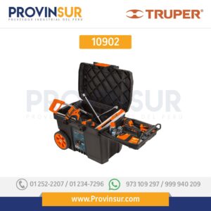 Caja herramienta, plástica, 23", con ruedas 10902 Truper