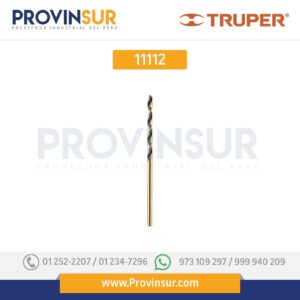 Broca de alta velocidad 5/64" 11112 Truper