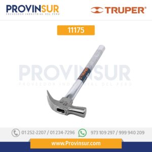 Martillo cabeza cónica, uña curva, 29 mm, mango tubular 11175 Truper
