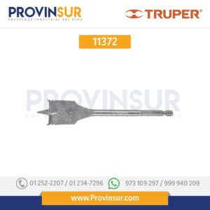 Broca plana de manita, 1/2" 11372 Truper