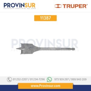 Broca plana de manita, 1-1/8" 11387 Truper