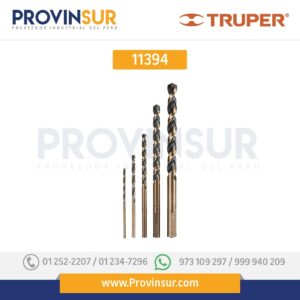Juego de brocas de alta velocidad, 5 piezas 11394 Truper