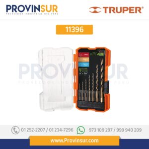 Juego de brocas de alta velocidad, 7 piezas 11396 Truper