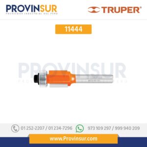 Broca para router, corte recto, 1/2" con balero 11444 Truper