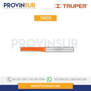Broca para router, recta 2 filos, 3/4" 11459 Truper