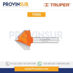 Broca para router, corte en "V", 1/2" 11466 Truper