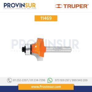 Broca para router, redondeado, 1" con balero 11469 Truper
