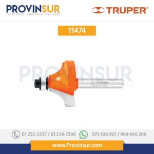 Brocas (fresas) para router, redondeadoras de moldura con balero 11474 Truper