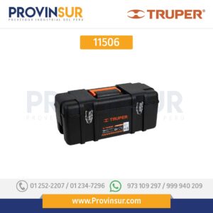 Caja para herramienta, plástica de 23", industrial 11506 Truper