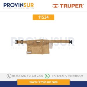 Portaherramientas de carnaza, 9 compartimentos 11534 Truper