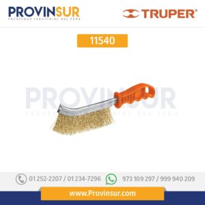 Cepillo de alambre curvo, alambre ondulado 11540 Truper
