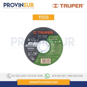 Disco para corte de piedra, tipo 42, diámetro 4-1/2" 11555 Truper