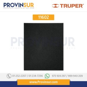 Lija de esmeril, grano 80 11602 Truper