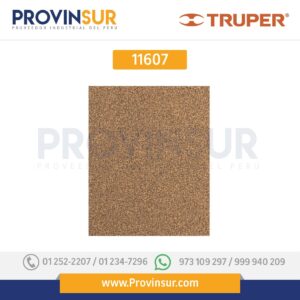 Lija para madera papel cabinet, grano 40 11607 Truper