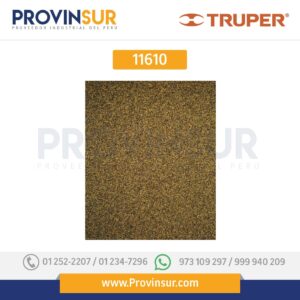 Lija para madera papel cabinet, grano 80 11610 Truper