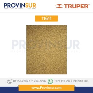 Lija para madera papel cabinet, grano 100 11611 Truper