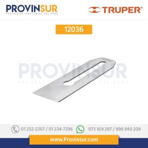 Cuchilla para cepillo de carpintero # 6 12036 Truper