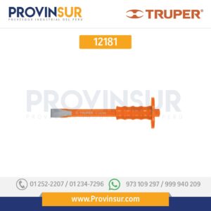 Cincel de corte frío, 1 X 12", con grip 12181 Truper