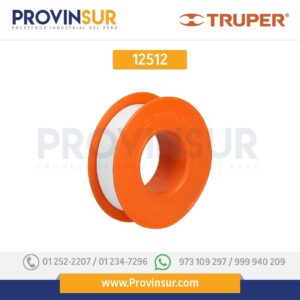 Cinta sella roscas, uso general, 13 m, 1/2" 12512 Truper