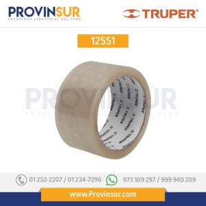 Cinta de empaque transparente, 40m 12551 Truper