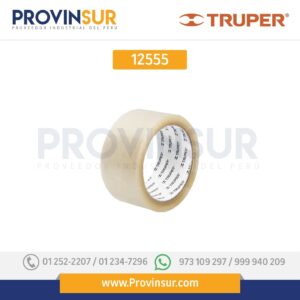Cinta de empaque transparente, 50m 12555 Truper