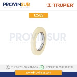 Cinta masking tape, 1/2" x 50 m 12589 Truper
