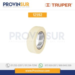 Cinta masking tape, 1-1/2" x 50 m 12592 Truper