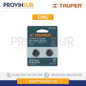 Repuesto de cuchillas para cortador de tubo COT-16-50, 2pzas 12862 Truper