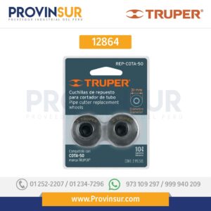 Repuesto de cuchillas para cortador de tubo COTA-50, 2 pzas 12864 Truper