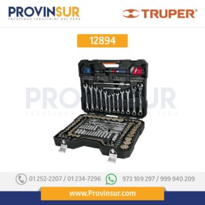 Juego de herramienta para mecánico, mixto, 199 piezas 12894 Truper