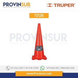 Cono de precaución de 90 cm 13126 Truper