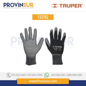 Guantes de nylon recubiertos de poliuretano, grandes 13292 Truper