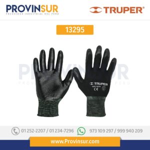 Guantes de nylon recubiertos de nitrilo, grandes 13295 Truper