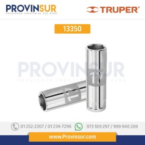 Dado de 6 puntas, cuadro 1/2" de 10mm 13350 Truper