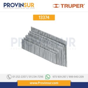 Caja con 10000 clavos calibre 23, 15 mm para CLNE-23 13374 Truper