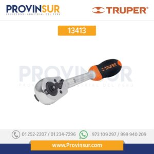Matraca doble cuadro 3/8" y 1/2" 13413 Truper