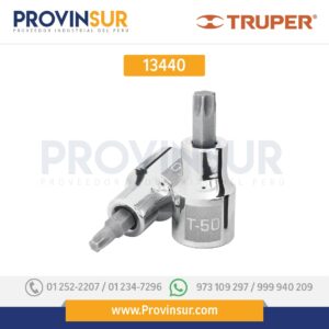 Dado punta Torx, cuadro 1/2", T-55 13440 Truper