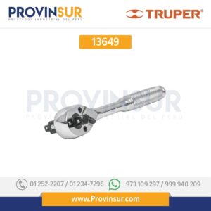 Matraca triple cuadro 1/4", 3/8" y 1/2" 13649 Truper