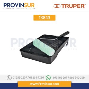 Kit de rodillo para pintar, 9" (maneral, charola y felpa) 13843 Truper