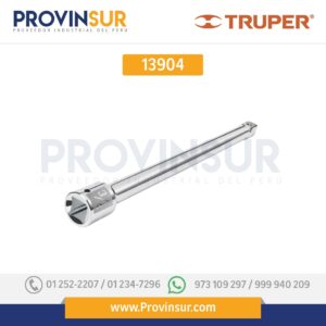 Extensión de 8" para matraca, para dados cuadro 3/4" 13904 Truper