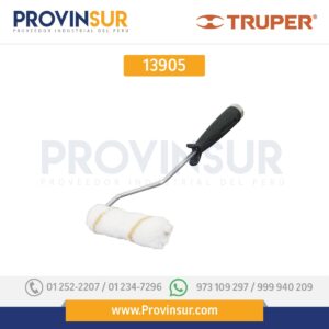 Mini rodillo para pintar, poliéster 4 x 3/8" 13905 Truper