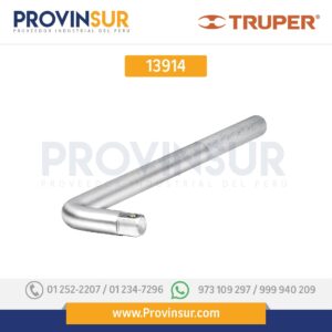 Mango en "L" de 18"x 25 mm para dados cuadro 3/4" 13914 Truper