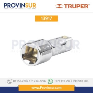 Extensión de 8" para matraca para dados cuadro 1/2" 13917 Truper